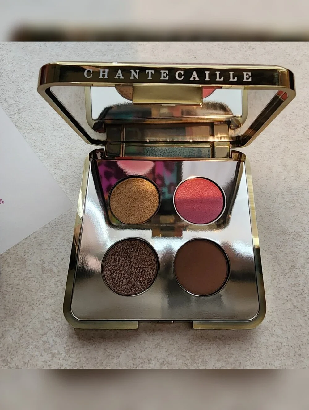 Chantecaille Limited Edition Wild Meadows Eye Shadow Quartet Palette New